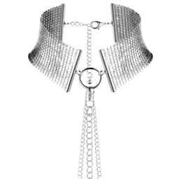 Bijoux Indiscrets Désir Métallique Halsband im Detail, verstellbare Kettenglieder in Nahaufnahme