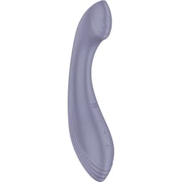 Satisfyer G-Force G-Punkt-Vibrator in Violett, vollständige Ansicht von vorn