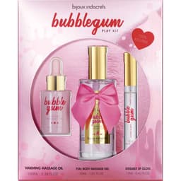 Bijoux Indiscrets Bubblegum Play Kit, Gesamtansicht aller drei Produkte