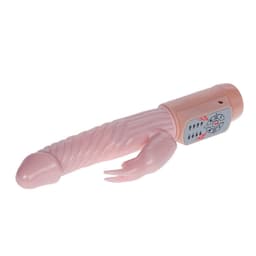 Baile Fire Bunny mit 22 cm Gesamtlänge im Größenvergleich, Nahaufnahme der Oberfläche