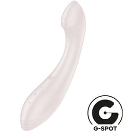 Satisfyer G-Force – G-Punkt-Vibrator mit abgeflachter, geriffelter Spitze in Violett – Beige / BEIGE, Ansicht 17