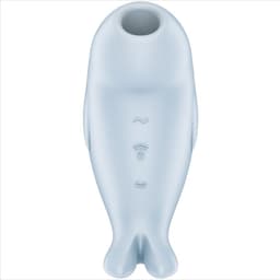 Satisfyer Seal You Soon, Nahaufnahme der Bedienelemente und Tastenanordnung