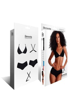 Demoniq LadyX Luna Set, Detailansicht der verstellbaren Träger