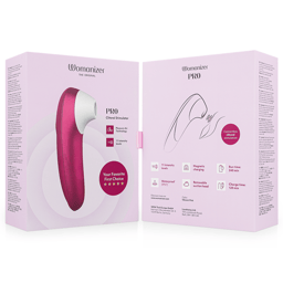 Womanizer Pro Vibrant – Klitoral-Stimulator mit Pleasure-Air-Technologie – Pink, Ansicht 14