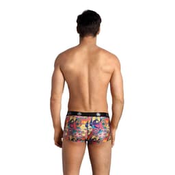 Anais Men Comics Boxershorts mit Comic-Print, Rückansicht mit Blick auf die Passform