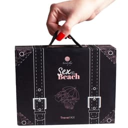 Secretplay Beach Kit, Vibrationsgeschoss und Gleitmittel-Beutel