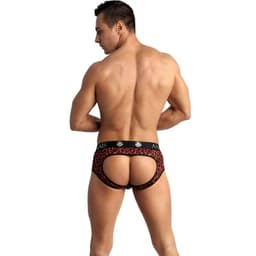 Anais Men Tribal Jockstrap-Bikini von hinten mit offenem Gesäß