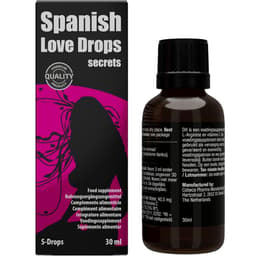 Cobeco Spanish Love Drops Secrets Energietropfen, 30-ml-Flasche in der Gesamtansicht