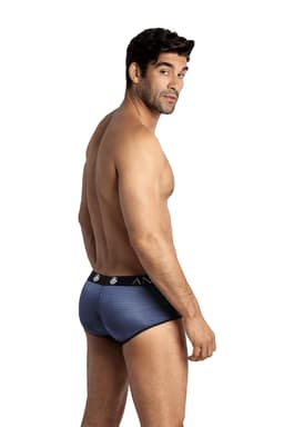Anais for Men Shorty (Naval), Nahaufnahme des Materials mit Querstreifen