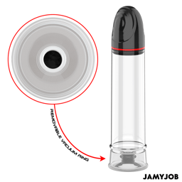 JamyJob Xpand in der Hand gehalten, Größenverhältnis in Produktfotografie