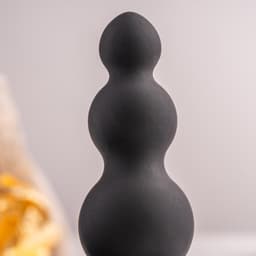 Rocks-Off Bubbles Analplug mit abnehmbarem Vibrationsball im Detail gezeigt