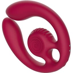 Snail Vibe Gizi Duo Paarstimulator mit zugehöriger Fernbedienung