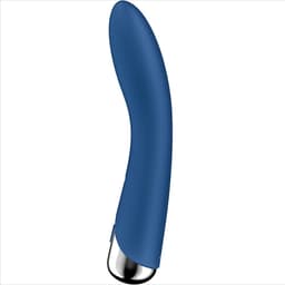 Verpackung des Satisfyer Spinning Vibe 1 G-Punkt-Vibrators in natürlichem Licht fotografiert