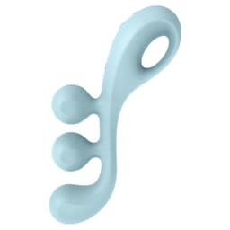 Satisfyer Tri Ball 2 von der Seite, drei Kugeln im Detail, in natürlichem Licht fotografiert