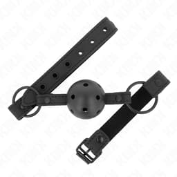 Kink Ballknebel aus Neopren in der Gesamtansicht für Rollenspiele unter Erwachsenen