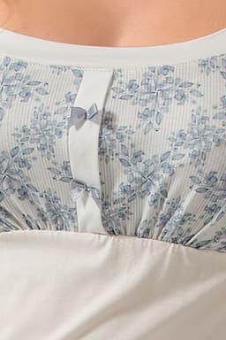 Passion PY070 Pyjama von hinten mit Trägern