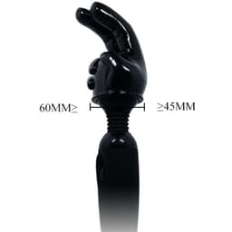 Baile Power Head, Nahaufnahme der Handform-Oberfläche, Nahaufnahme der Oberfläche