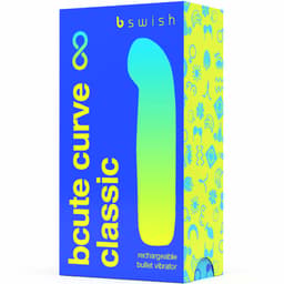 B Swish Bcute Curve Infinite G-Punkt-Vibrator, Ansicht der Bedienelemente