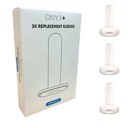 Kiiroo Ersatzhülle für Onyx Masturbator, 3er-Set TPE-Sleeves in der Verpackung