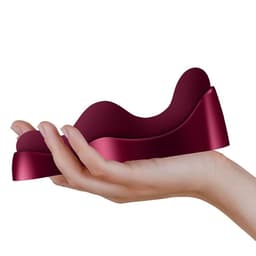 Rocks-Off Ruby Glow von der Seite mit magnetischem Sockel im Detail