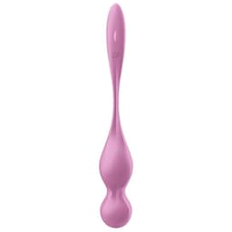 Nahaufnahme der Materialoberfläche des Satisfyer Kegelkugeln