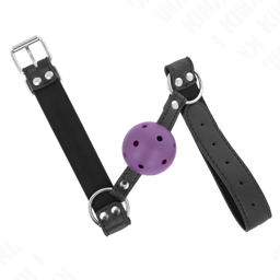 Kink Ballknebel von der Seite, Detailansicht der 4 cm großen Kugel
