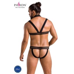 Passion Jacob Herren-Dessous-Set von hinten getragen, Produktfoto auf weißem Hintergrund