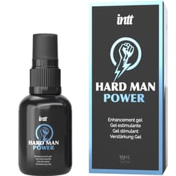 Intt Hard Man Power Stimulationsgel, Verpackung, Gesamtansicht