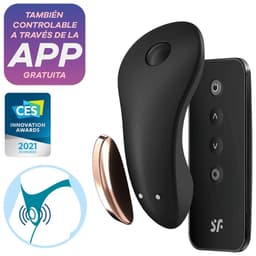Satisfyer Little Secret im Größenvergleich in der Hand in typischer Produktfoto-Perspektive