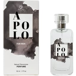 Secretplay Apolo Pheromon-Parfum Spray für Männer, 50 ml, Gesamtansicht der Sprühflasche