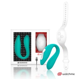 WearWatch Dual-Technologie Vibrator, Gesamtansicht in Meerwasser/Schnee
