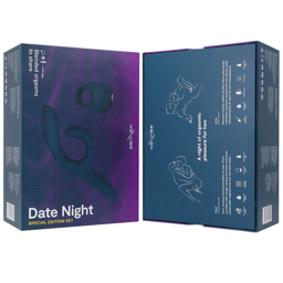 We-Vibe Date Night Set, Anwendungsgrafik für Paare – Produktfoto in Studioqualität