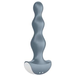 Satisfyer Lolli Plug 2 von der Seite mit erkennbarer Form und Oberflächenstruktur