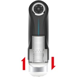 Jamyjob Milker Stroker mit Saugnapf, Gesamtansicht des Gehäuses