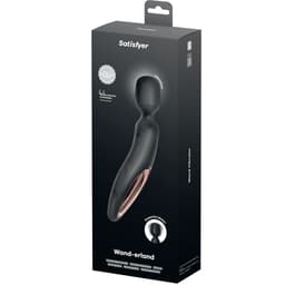 Satisfyer Wand-er Land XXL-Wand-Massager, Bedienfeld für Modi und Intensitätsstufen im Detail