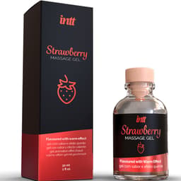 INTT Massage & Oral Sex – Massagegel mit Aroma – Erdbeere, Ansicht 19