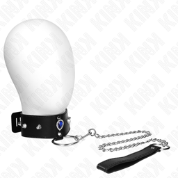 KINK Halskette mit blauen Diamanten, Gesamtansicht des Halsbands