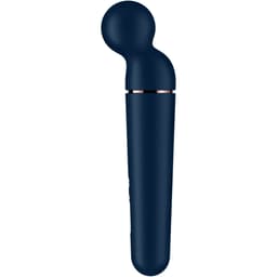 Bedienfeld am Griff des Satisfyer Planet Wand-er in Nahaufnahme