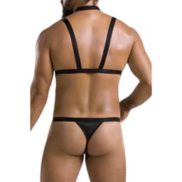 Passion Andrew Herren-Dessous-Set in Nahaufnahme des Materials