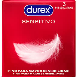 Durex Sensitive Soft dünne Latexkondome, Verpackung in der Gesamtansicht