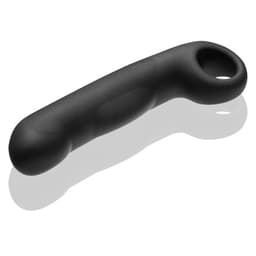 ElectraStim Ovid Silikondildo mit 12,5 cm Einführlänge im Größenvergleich