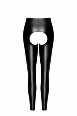 Verpackung der Noir Handmade Wetlook-Leggings in der Hochglanzbox