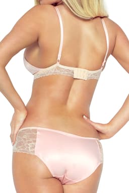 Verpackung des Provocative Une Illusion Dessous-Set in einer Hochglanzbox