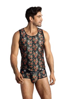 Anais Men Power Herren-Top, Gesamtansicht vorne