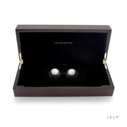 Lelo Luna Beads Steel Vaginalkugeln, beide Kugeln einzeln im Detail