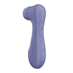 Satisfyer Pro 2 Generation 3, Rückansicht mit Ladeanschluss in ruhiger Produktfotografie