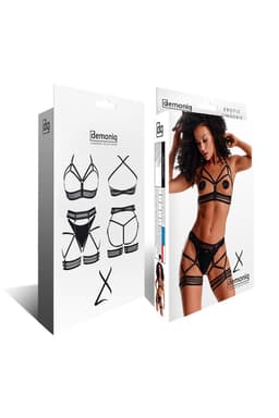 Demoniq LadyX Marita Set, Detailansicht der verstellbaren Träger