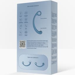 Snail Vibe AXI Massagestab, magnetische Ladekontakte am Griffende im Detail