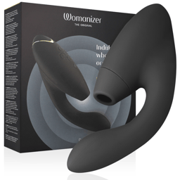 Womanizer Duo 2 – Druckwellenvibrator mit G-Punkt-Arm – Schwarz, Ansicht 22