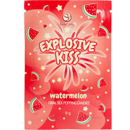 Secretplay Wassermelone-Sprengbonbons, Nahaufnahme der Verpackung